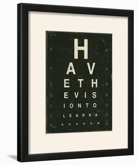 Eye Chart IV-Jess Aiken-Framed Photographic Print