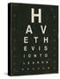 Eye Chart IV-Jess Aiken-Stretched Canvas