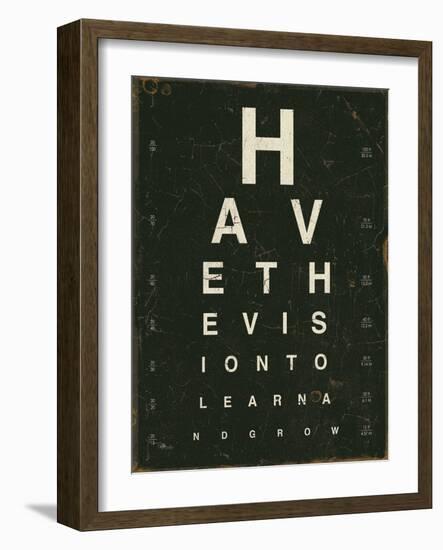 Eye Chart IV-Jess Aiken-Framed Art Print
