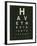 Eye Chart IV-Jess Aiken-Framed Art Print