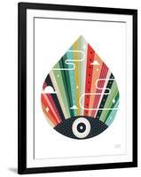 Eye Drop-Michael Mullan-Framed Art Print