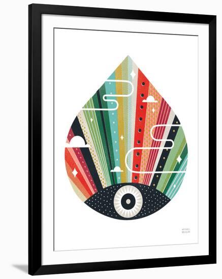 Eye Drop-Michael Mullan-Framed Art Print