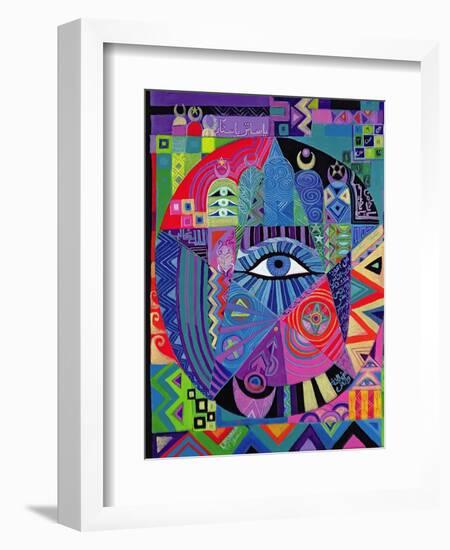 Eye of Destiny, 1992-Laila Shawa-Framed Giclee Print