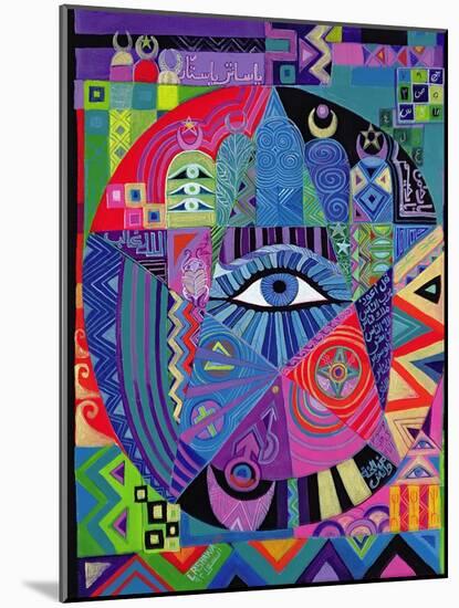 Eye of Destiny, 1992-Laila Shawa-Mounted Giclee Print