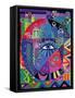 Eye of Destiny, 1992-Laila Shawa-Framed Stretched Canvas