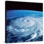 Eye of Hurricane Elena in the Gulf of Mexico-Stocktrek Images-Stretched Canvas