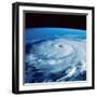 Eye of Hurricane Elena in the Gulf of Mexico-Stocktrek Images-Framed Photographic Print