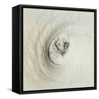 Eye of Hurricane Emilia-Science Source-Framed Stretched Canvas