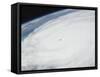 Eye of Hurricane Irene as Viewed from Space-Stocktrek Images-Framed Stretched Canvas