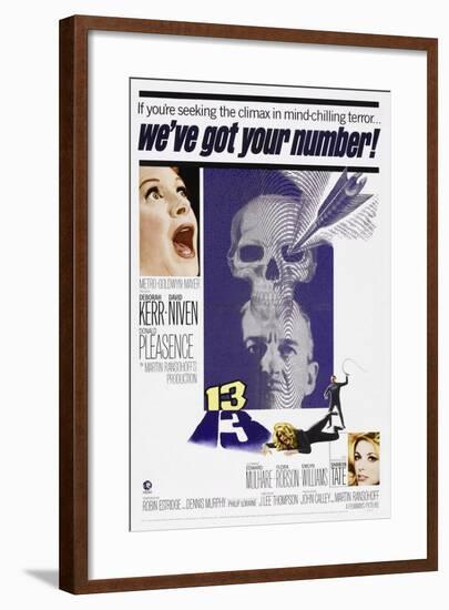 Eye of the Devil, (aka 13), 1966-null-Framed Art Print