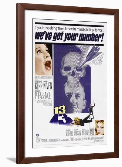 Eye of the Devil, (aka 13), 1966-null-Framed Art Print