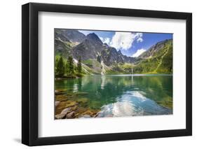 Eye of the Sea Lake in Tatra Mountains, Poland-Patryk Kosmider-Framed Photographic Print