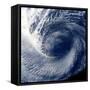 Eye of Tropical Storm 'Blanca' Photographed Between 17 and 24 June 1985-null-Framed Stretched Canvas