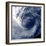 Eye of Tropical Storm 'Blanca' Photographed Between 17 and 24 June 1985-null-Framed Photographic Print