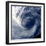 Eye of Tropical Storm 'Blanca' Photographed Between 17 and 24 June 1985-null-Framed Photographic Print