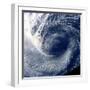 Eye of Tropical Storm 'Blanca' Photographed Between 17 and 24 June 1985-null-Framed Photographic Print
