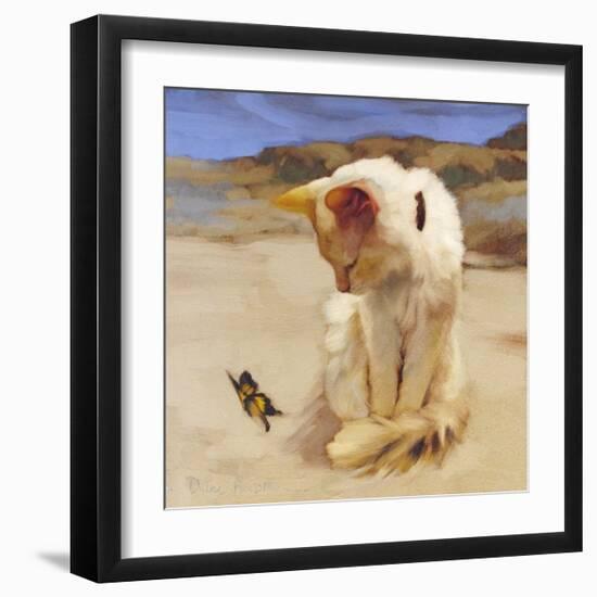 Eye on Butterfly V-Diane Hoeptner-Framed Art Print