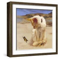 Eye on Butterfly V-Diane Hoeptner-Framed Art Print