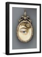 Eye Portrait, C.1810-English School-Framed Giclee Print