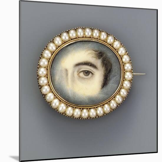 Eye Portrait, C.1830-English School-Mounted Giclee Print