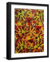 Eye See-Abstract Graffiti-Framed Giclee Print