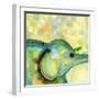 Eye to Eye Elephant-Wyanne-Framed Giclee Print