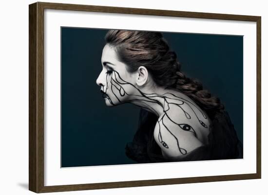 Eye to Eyes-Yudhistira Yogasara-Framed Photographic Print