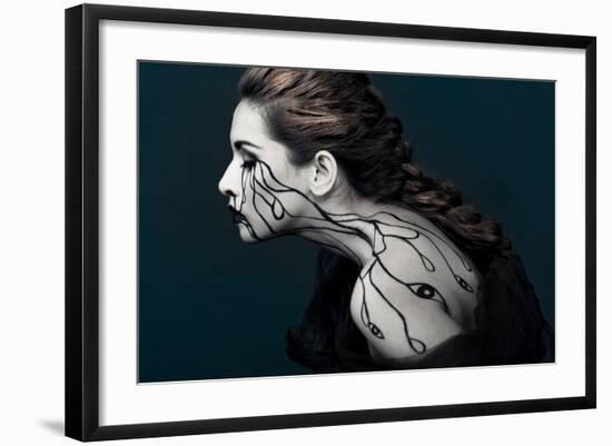 Eye to Eyes-Yudhistira Yogasara-Framed Photographic Print