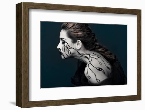 Eye to Eyes-Yudhistira Yogasara-Framed Photographic Print