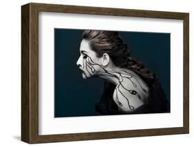 Eye to Eyes-Yudhistira Yogasara-Framed Photographic Print