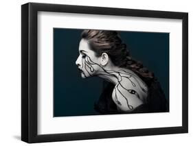 Eye to Eyes-Yudhistira Yogasara-Framed Photographic Print