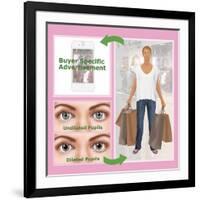 Eye-Tracking Technology, Illustration-Gwen Shockey-Framed Giclee Print