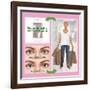 Eye-Tracking Technology, Illustration-Gwen Shockey-Framed Giclee Print