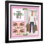 Eye-Tracking Technology, Illustration-Gwen Shockey-Framed Giclee Print