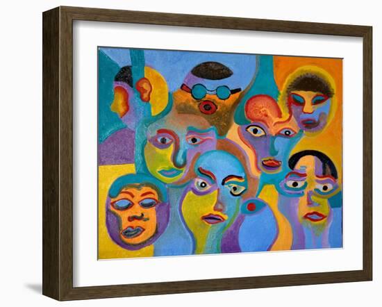 Eye Witnesses Nr 2, 2009-Jan Groneberg-Framed Giclee Print