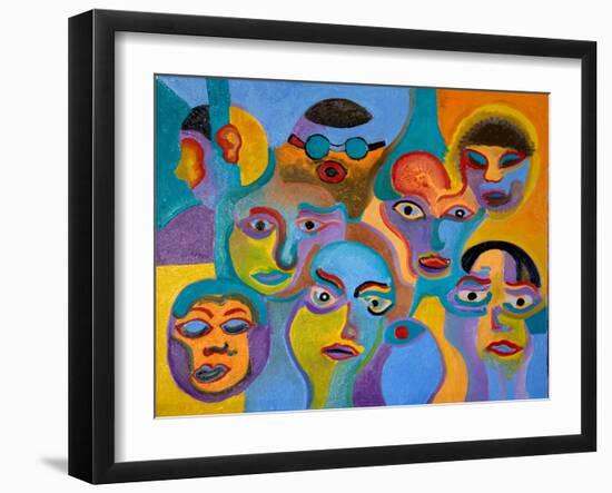 Eye Witnesses Nr 2, 2009-Jan Groneberg-Framed Giclee Print