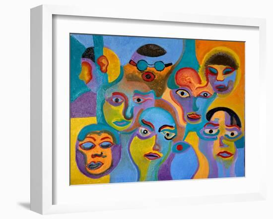 Eye Witnesses Nr 2, 2009-Jan Groneberg-Framed Giclee Print