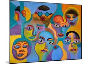 Eye Witnesses Nr 2, 2009-Jan Groneberg-Mounted Giclee Print