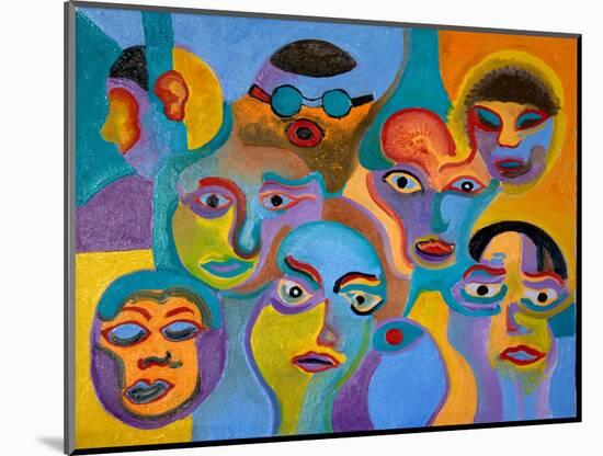 Eye Witnesses Nr 2, 2009-Jan Groneberg-Mounted Giclee Print