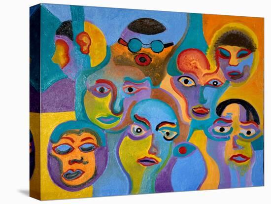 Eye Witnesses Nr 2, 2009-Jan Groneberg-Stretched Canvas