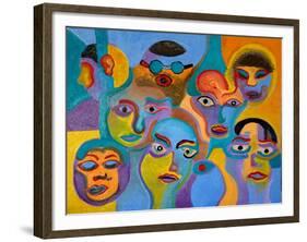 Eye Witnesses Nr 2, 2009-Jan Groneberg-Framed Giclee Print