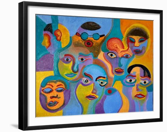 Eye Witnesses Nr 2, 2009-Jan Groneberg-Framed Giclee Print