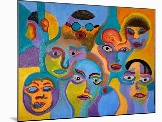 Eye Witnesses Nr 2, 2009-Jan Groneberg-Mounted Giclee Print