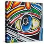 Eye-Abstract Graffiti-Stretched Canvas