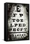 Eyechart-Tracy Hiner-Framed Stretched Canvas