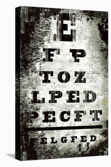 Eyechart-Tracy Hiner-Stretched Canvas