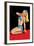 Eyeful Magazine; Pin Up in Blue Bikini-Peter Driben-Framed Art Print