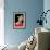 Eyeful Magazine; Pin Up in Blue Bikini-Peter Driben-Framed Art Print displayed on a wall