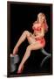 Eyeful Magazine: Pinup in Red-Peter Driben-Framed Art Print