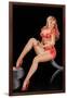 Eyeful Magazine: Pinup in Red-Peter Driben-Framed Art Print